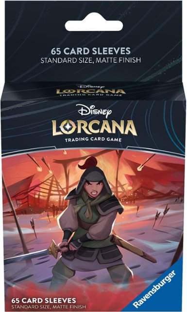 Disney Lorcana: Rise of the Floodborn Card Sleeves Mulan (65 ct.)