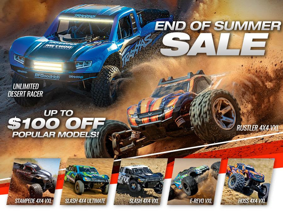 TRAXXAS END OF SUMMER SALE!