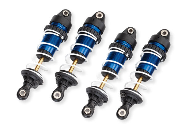 Shocks GTR Long Anodized Alum PTFE-Coated Bodies TiN Shafts Assem W/ Springs (4) 10765