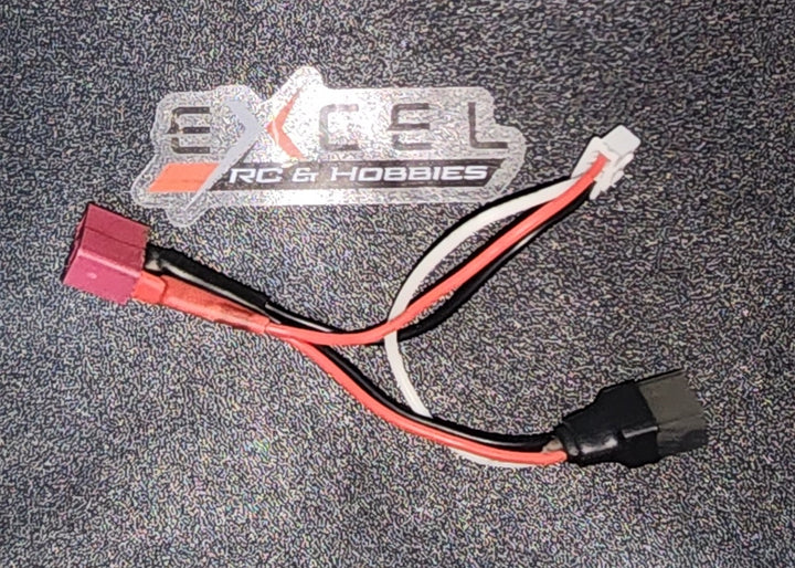 TRX-4M Battery Charge Cable for Balance and Storage 2S Lipo