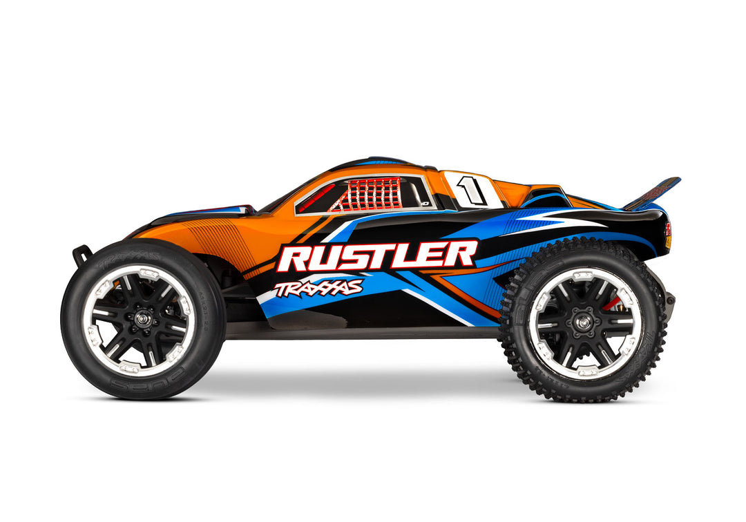 Rustler 1/10 Scale Stadium Truck Heavy Duty With USB-C Charger