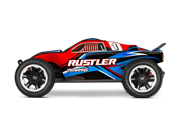 Rustler 1/10 Scale Stadium Truck Heavy Duty With USB-C Charger