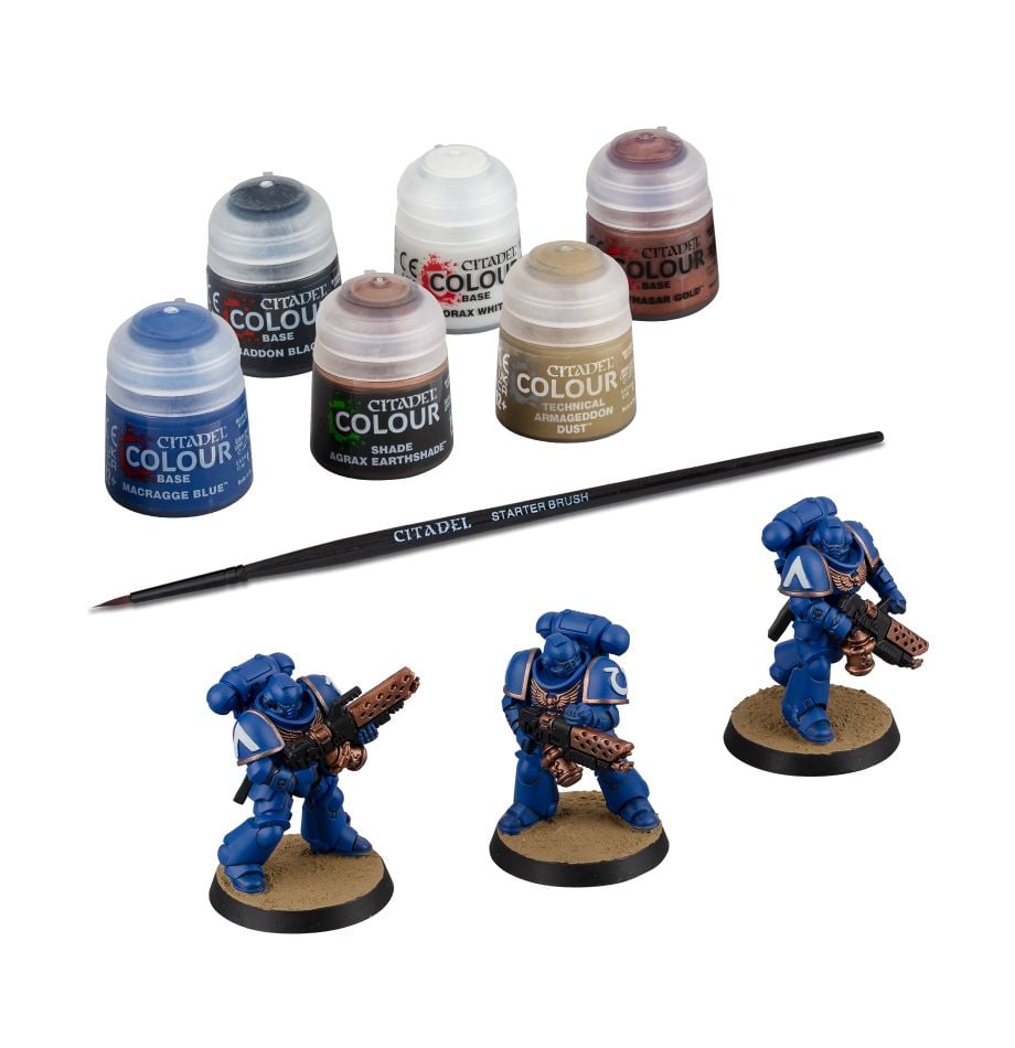 Space Marines: Infernus Marines + Paint Set