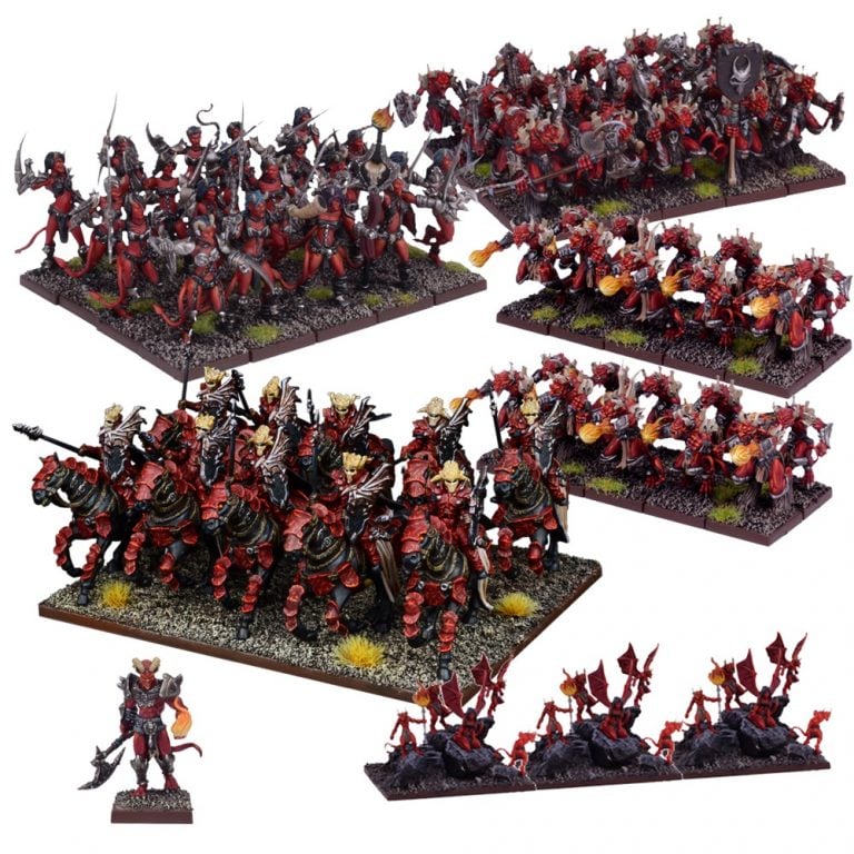 Kings of War Forces of the Abyss Army MGKWA108