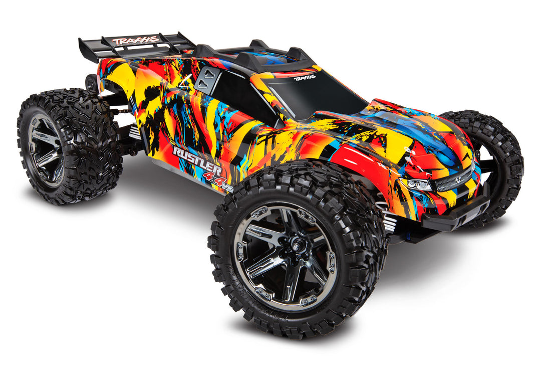 Traxxas RUSTLER 4X4 BRUSHLESS 67076-4-SLRF