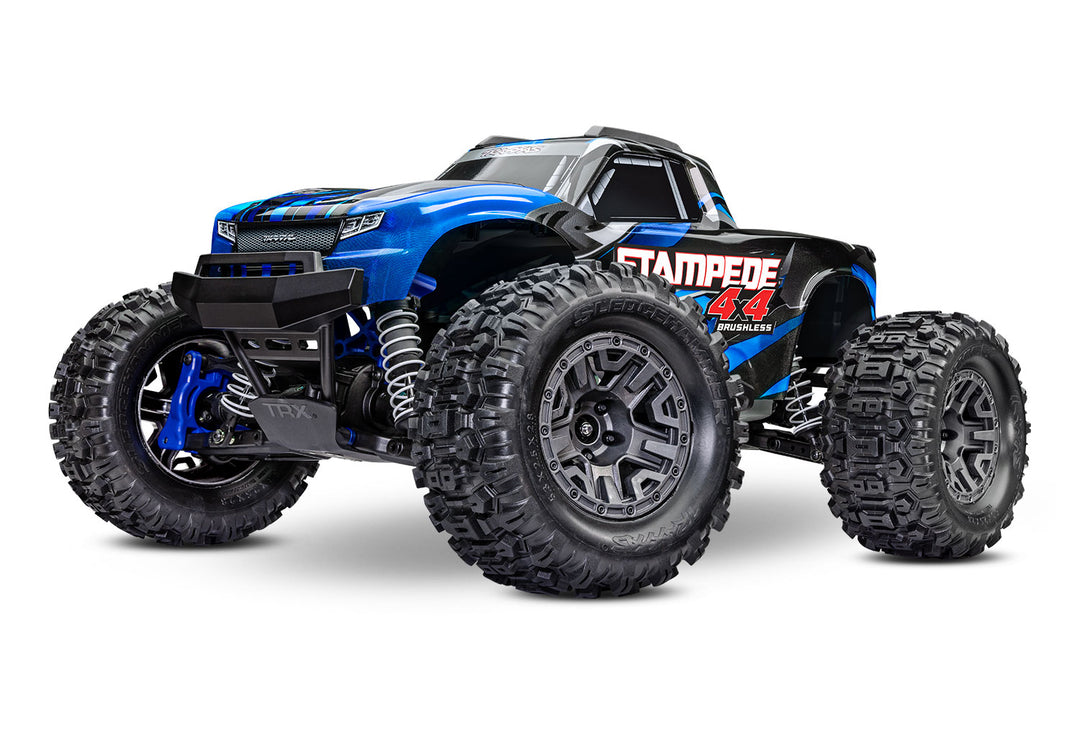 Stampede 1/10 Scale Monster Truck 4WD With BL-2s Brushless ESC 67154-4