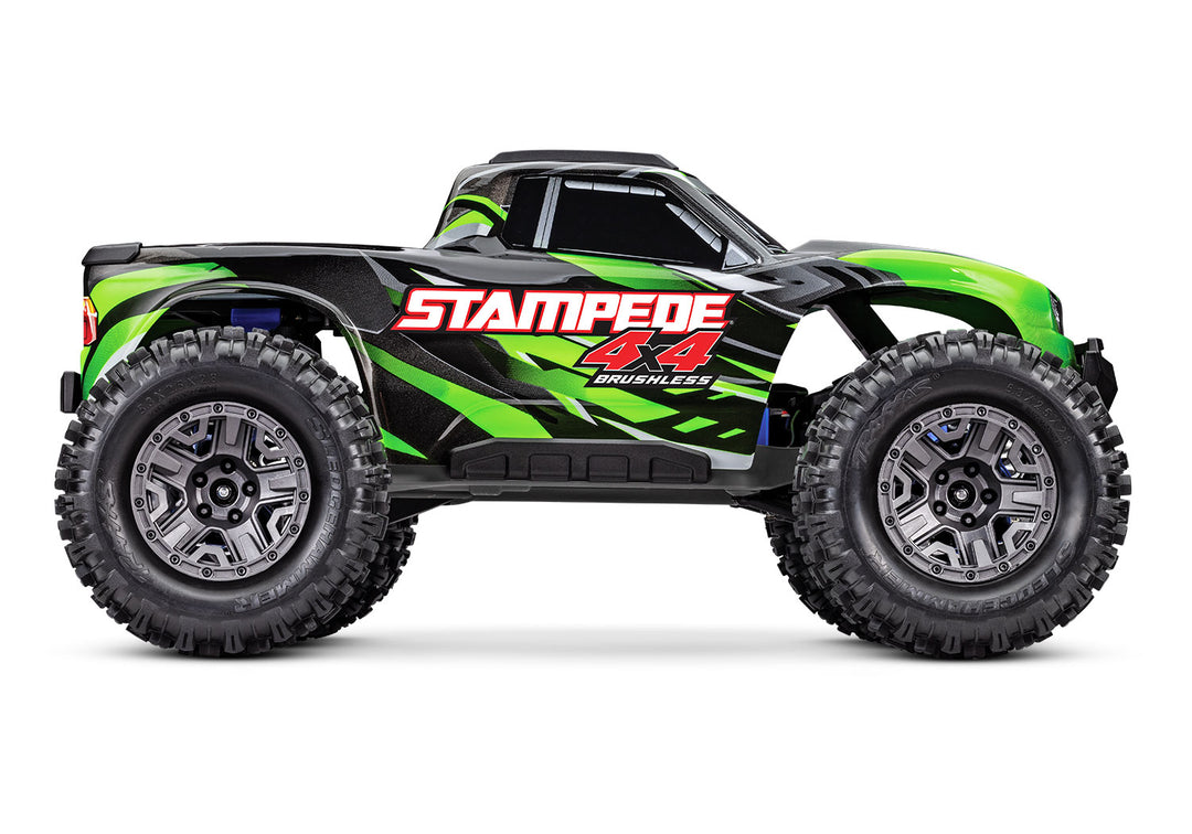 Stampede 1/10 Scale Monster Truck 4WD With BL-2s Brushless ESC 67154-4