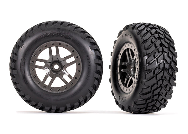 Tires and Wheels, Gray SS Wheels Offroad TSM 6964