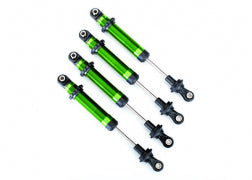 Shocks, GTS, Aluminum (Green-Aanodized) (Assembled Without Springs) (4) (For Use With 