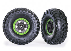 Tires & wheels Assembled TRX-4® Sport 2.2" Beadlock Style wheels Canyon Trail 5.3x2.2" Tires (2) 8181