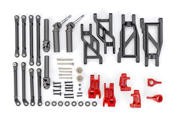 Extreme Heavy Duty Upgrade Kit Outer Driveline & Suspension Fits Ruster & Stampede 2WD 9180