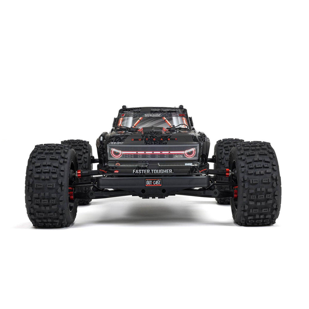 ARRMA OUTCAST 4X4 8S BLX 1/5 Stunt Truck Black ARA5810V2