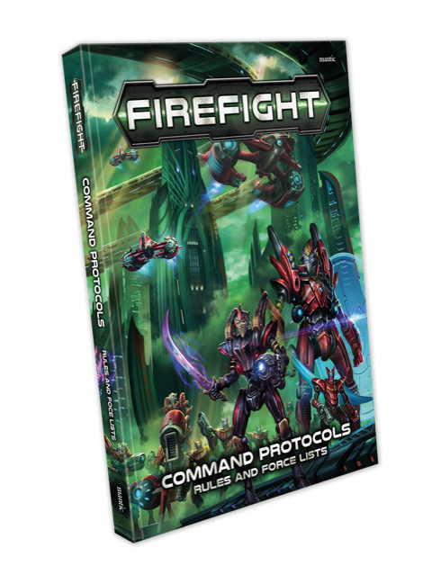 Firefight: Command Protocols Rulebook & Force Lists MGFFM105