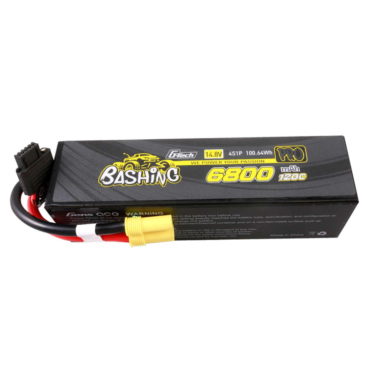 14.8V 6800mAh 4S 120C G-Tech Smart Bashing Hardcase LiPo Battery: EC5 GEA684S12E5GT