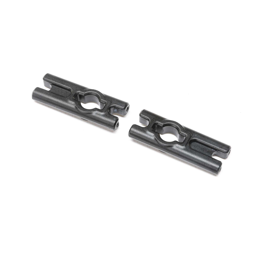 Aluminum Body Mount Cross Bar, Black: Mini LMT (2) LOS311014