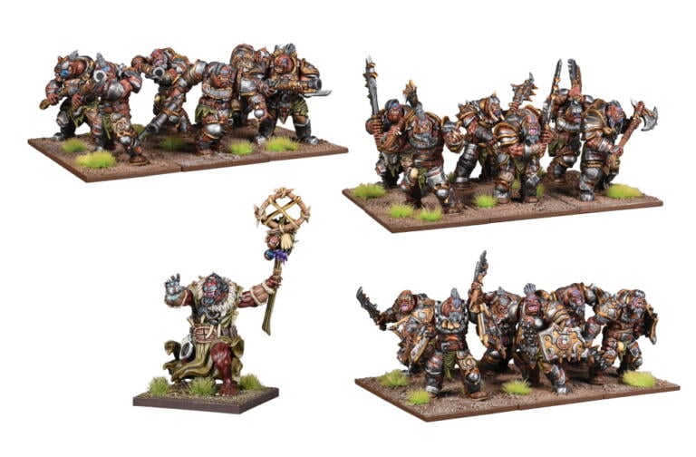 Kings of War Ogre Army MGKWH110