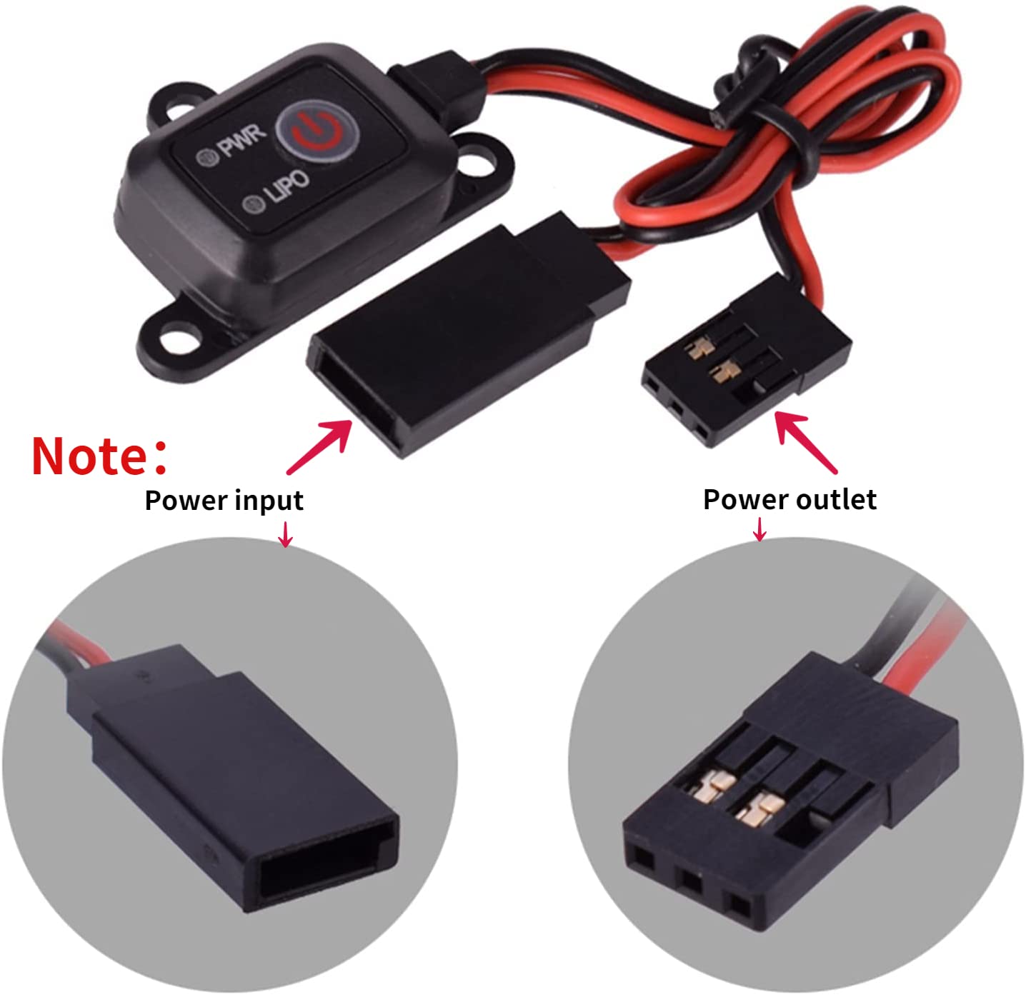 Powerhobby MCU Controlled Power Switch On / Off PHB7142 – Excel RC