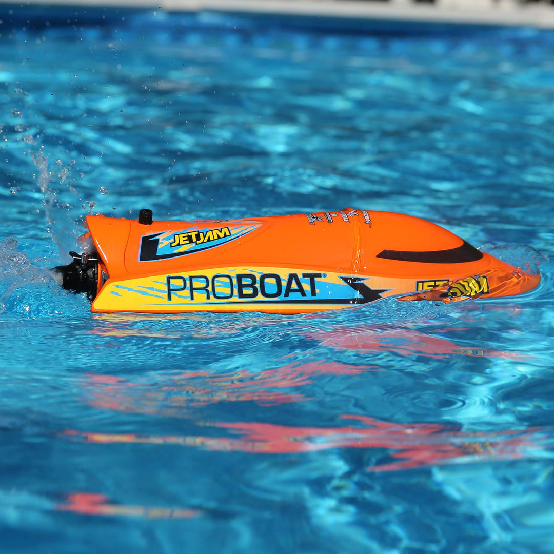 Pro Boat Jet Jam 12 Pool Racer, Brushed RTR PRB08031V2