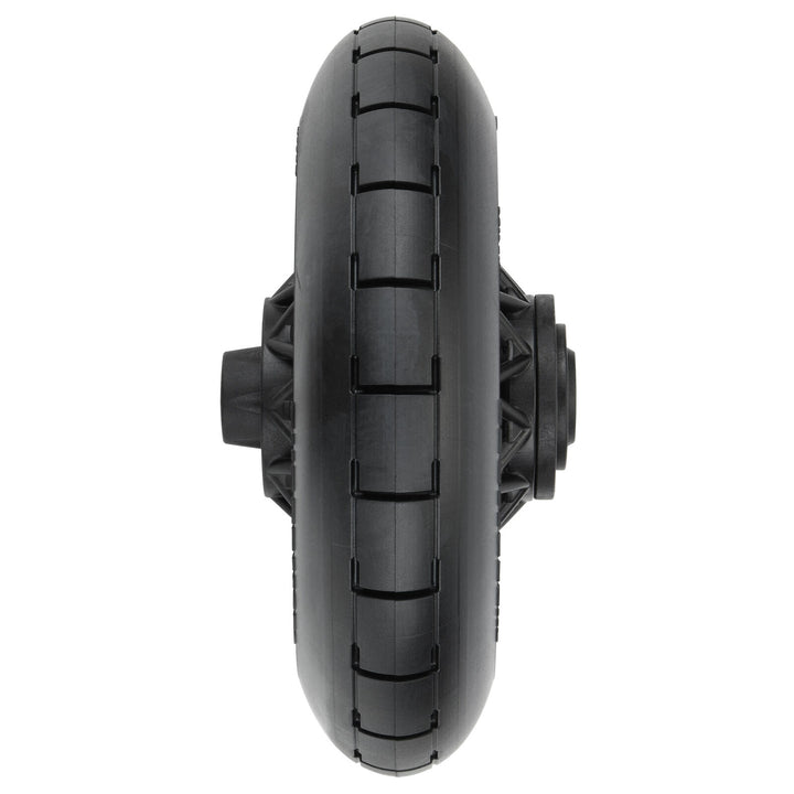 Pro-Line 1/4 Supermoto Tire Rear MTD Black Wheel: PM-MX PRO1022310