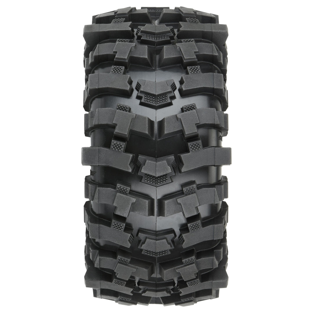 Pro-line Racing Mickey Thompson Baja Pro X 2.8" Tires Mounted on Raid Black 6x30 Removable Hex (12mm & 14mm) Wheels (2) for Big Rock™ 3S, Granite™ 3S, Stampede® 2wd & 4x4 and other 1/10 Monster Trucks PRO1023710