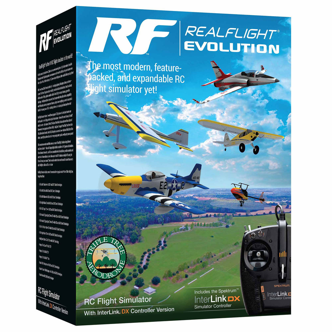 RealFlight RealFlight Evolution RC Flight Sim w/ InterLink RFL2000