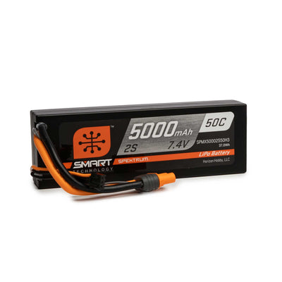 Spektrum Smart Powerstage Surface Bundle: 5000mAh 2S 50C LiPo Battery (IC3) / 100W S100 Charger SPMX-1031