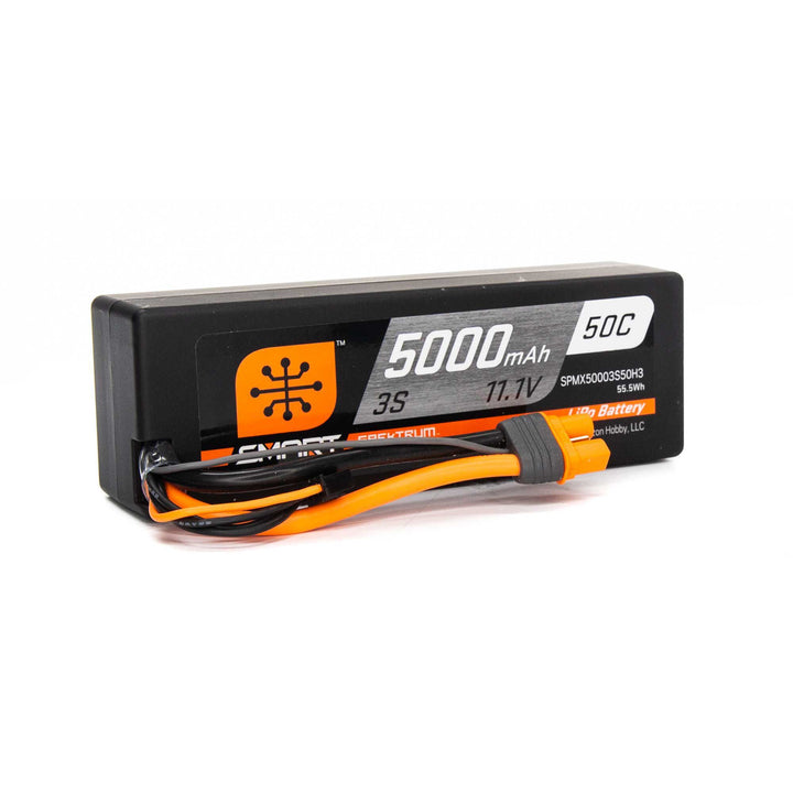 Spektrum Smart Powerstage Surface Bundle: 5000mAh 3S 50C LiPo Battery (IC3) / 100W S100 Charger SPMX-1033