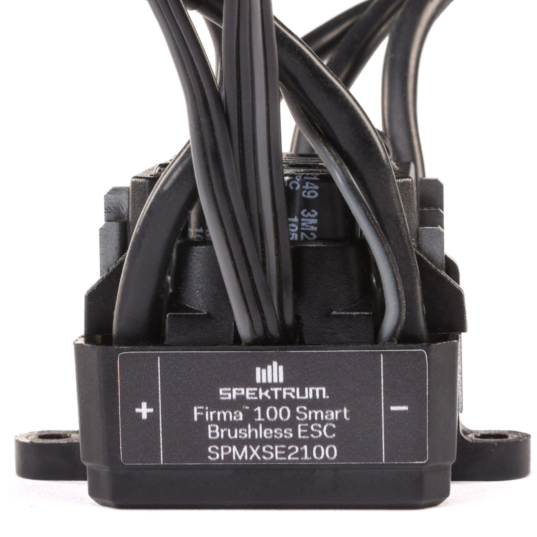 Spektrum Firma 100 Black Edition Brushless Smart ESC 2S-3S SPMXSE2100