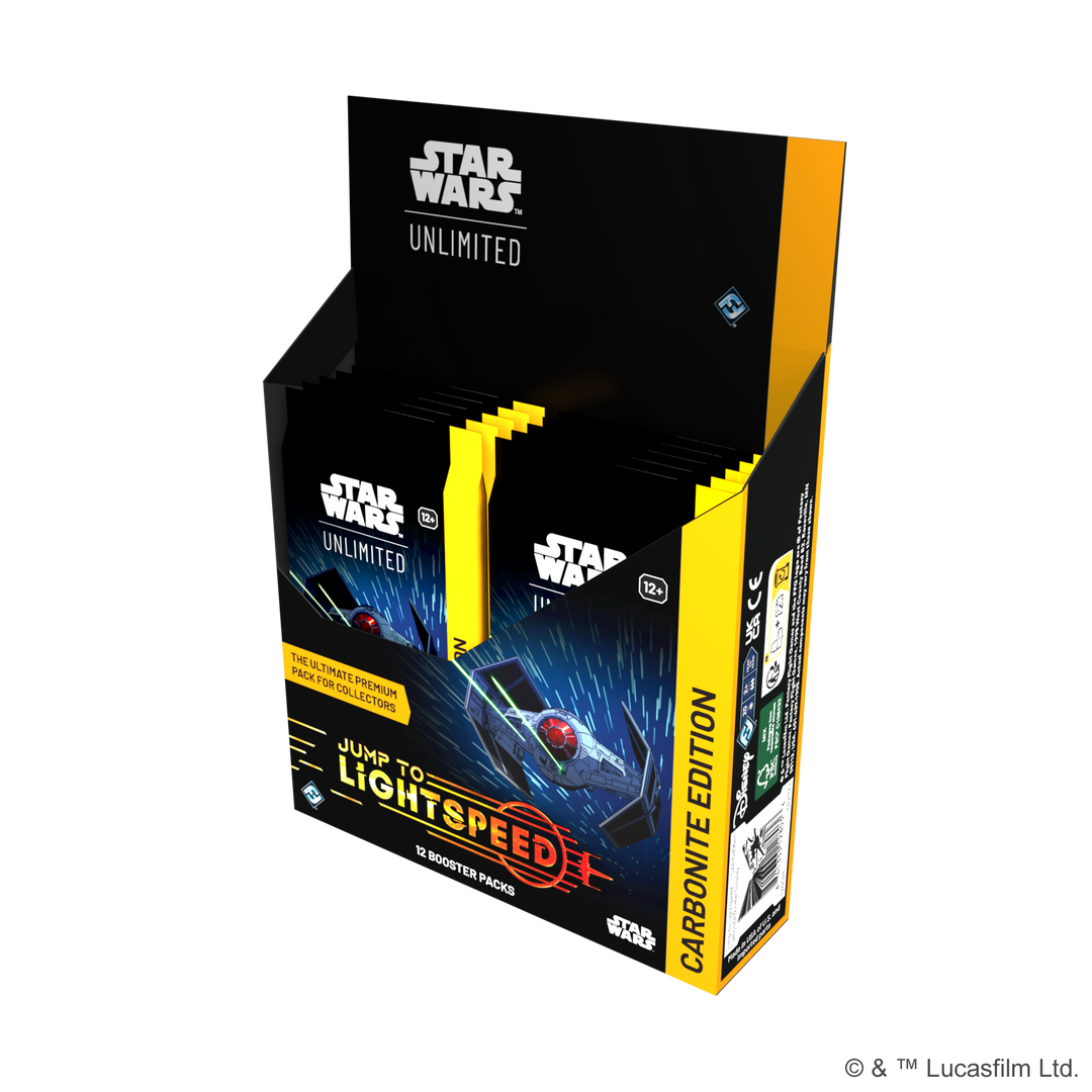 Star Wars: Unlimited – Jump to Lightspeed: Carbonite Booster Display