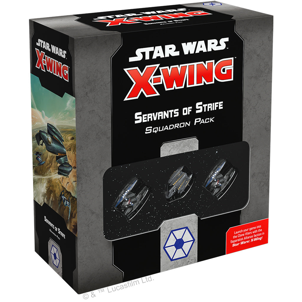 Star Wars X-Wing 2nd Edition: Servants of Strife Squadron Pack