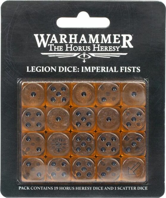 31-45 Horus Heresy: Legion Dice: Imperial Fists