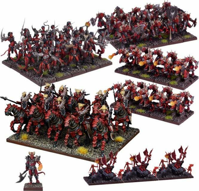 Kings of War 3rd Edition: Forces of the Abyss Army