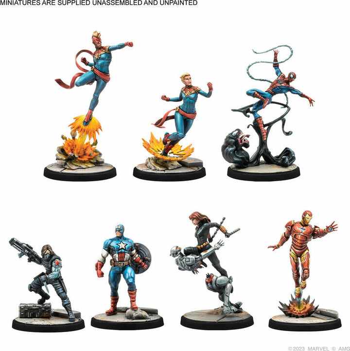 Marvel: Crisis Protocol - Earth's Mightiest Core Set