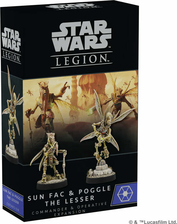 Star Wars: Legion - Sun Fac and Poggle the Lesser Operative and Commander Expansion