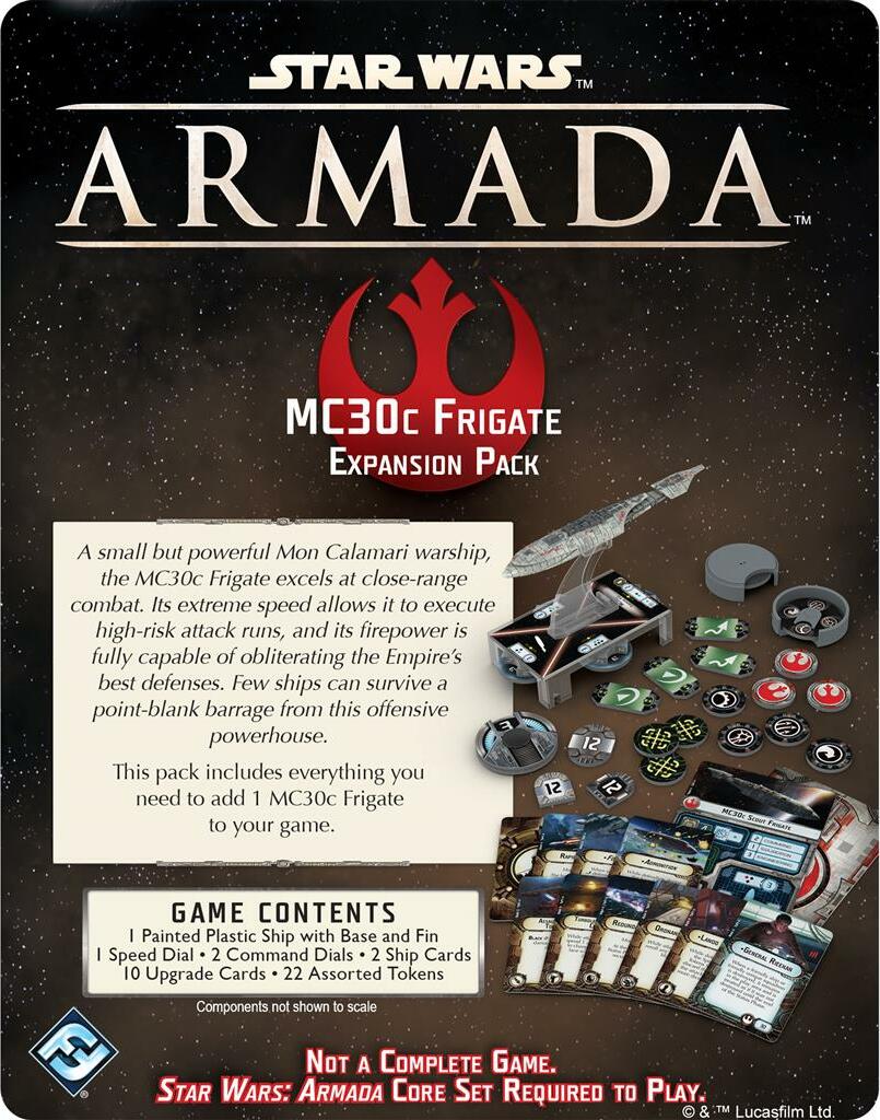 Star Wars: Armada - Mc30C Frigate Expansion Pack