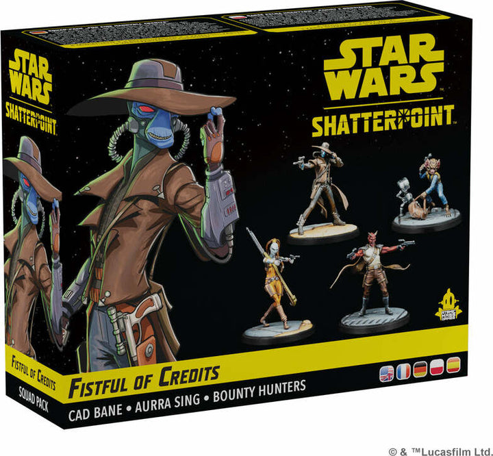 Star Wars: Shatterpoint - Fistful of Credits: Cad Bane Squad Pack