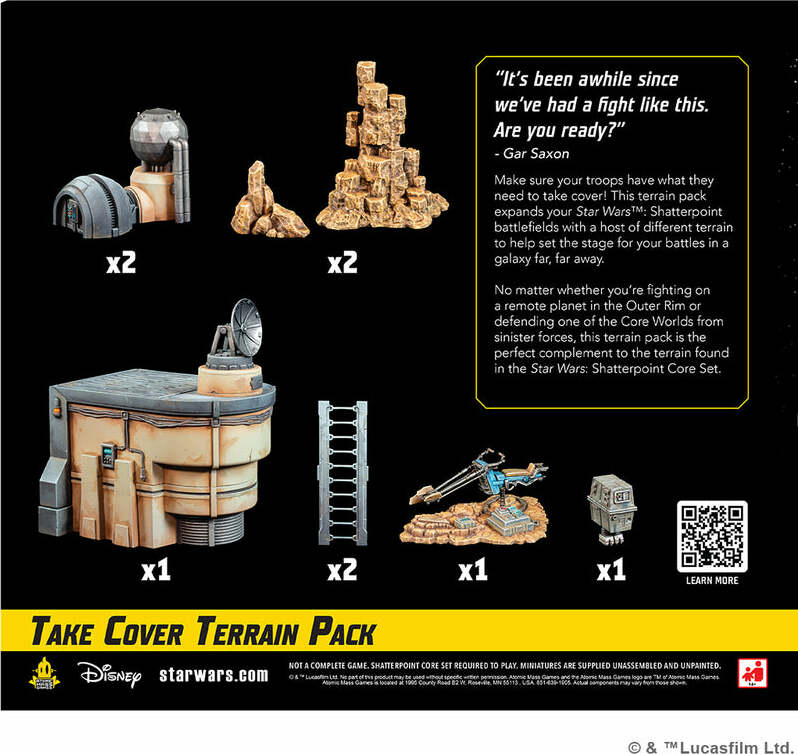 Star Wars: Shatterpoint - Take Cover Terrain Pack