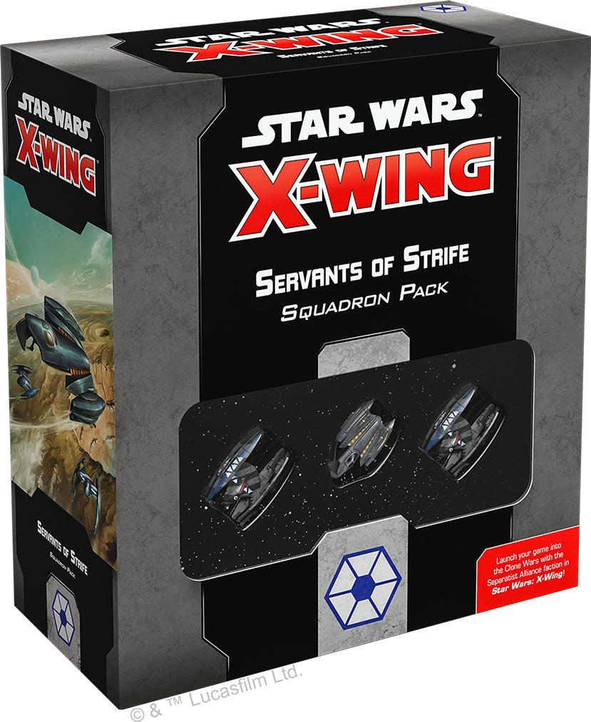 Star Wars X-Wing 2nd Edition: Servants of Strife Squadron Pack