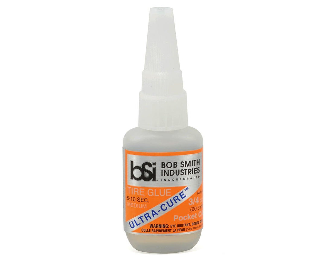 Bob Smith Industries ULTRA-CURE Medium CA Tire Glue w/Pin Cap