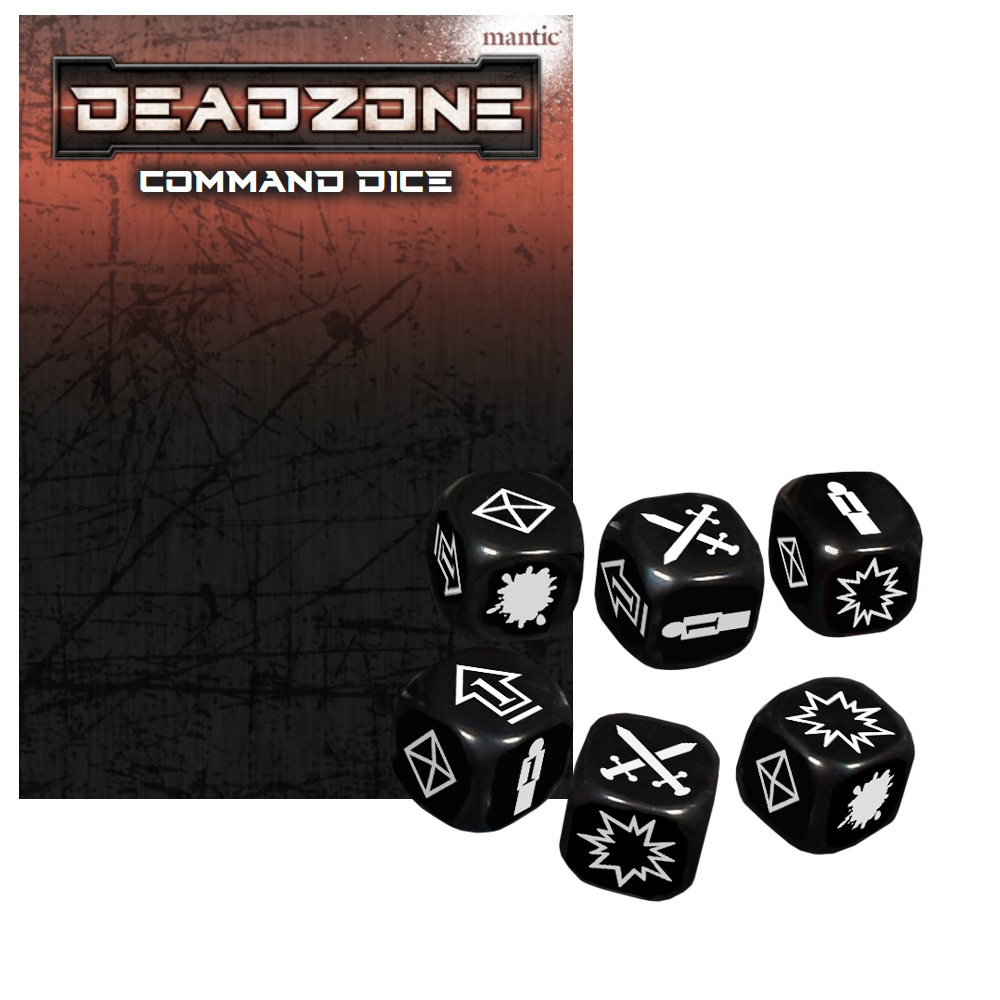 Deadzone Deadzone Command Dice Pack MGDZM108