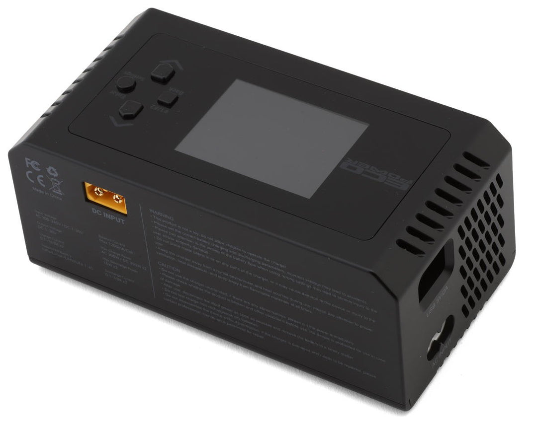 EcoPower "Electron Dual" Intelligent LiPo/LiHV/LiFe AC/DC Charger (6S/16A) (AC-300W) (DC-350W x2) ECP-1016