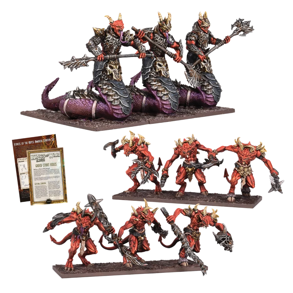 Kings of War - Forces of the Abyss: Ambush Starter Set