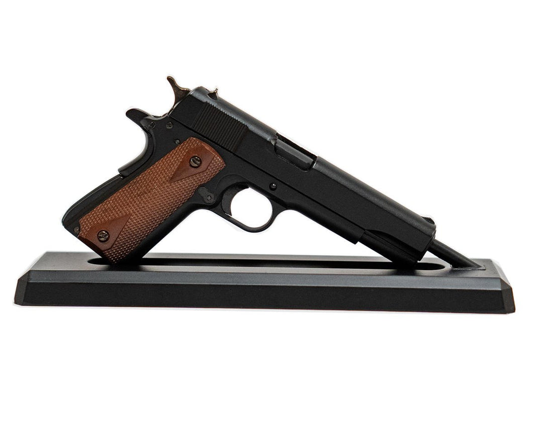 GoatGuns Miniature 1/2.5 Scale Die-Cast 1911 Model Kit (Black)