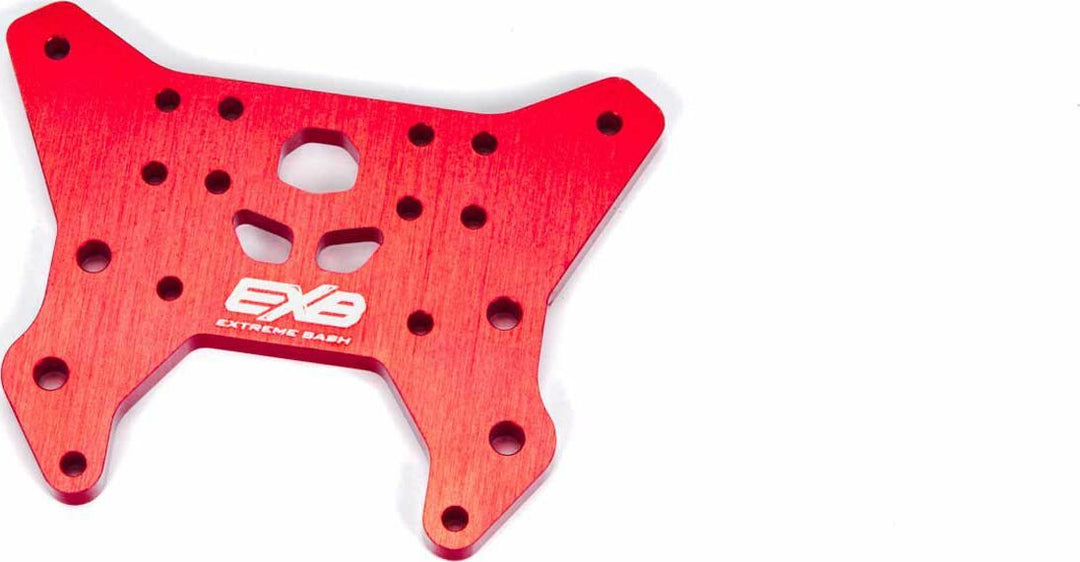 Front Shock Tower CNC 7075 T6 Aluminum Red