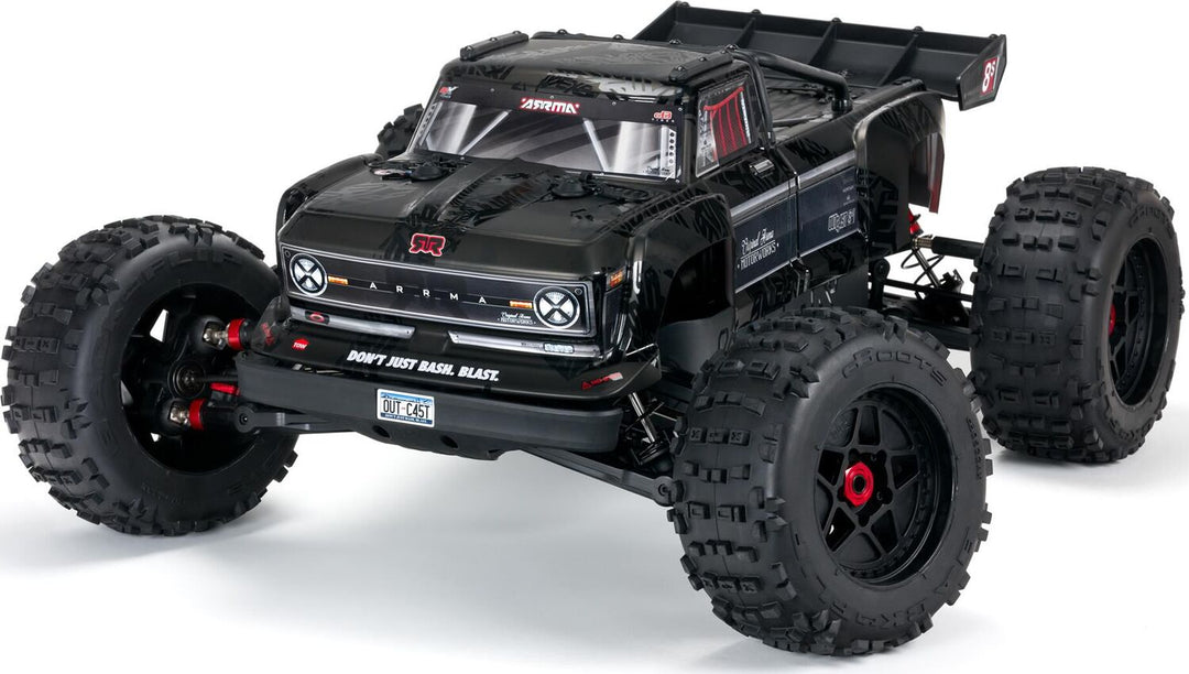 1/5 OUTCAST 4WD EXtreme Bash Roller Stunt Truck, Black