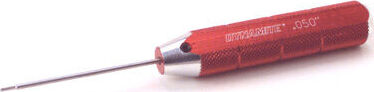 Machined Hex Driver, Red: .050"
