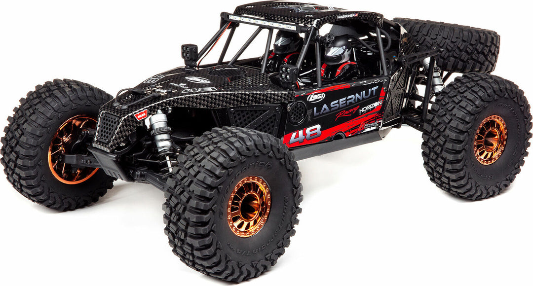 1/10 Lasernut U4 4X4 Rock Racer Brushless RTR with Smart and AVC, Black