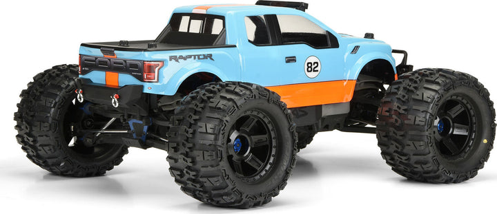1/8 2017 Ford F-150 Raptor Clear Body: Monster Truck