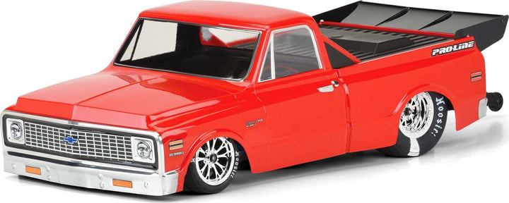 1/10 1972 Chevy C-10 Clear Body: Drag Car