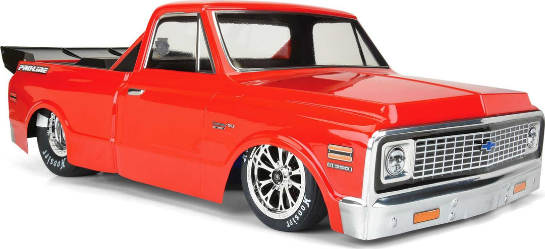 1/10 1972 Chevy C-10 Clear Body: Drag Car